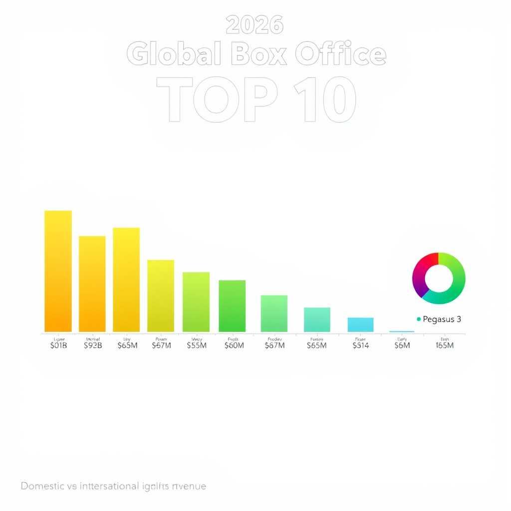 数据可视化 | 2026年全球票房TOP10：超级英雄与续集的统治时代
